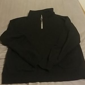 Black quarter zip xl